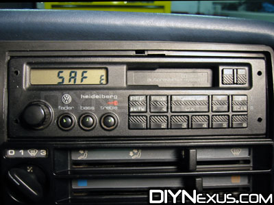 MK2 Golf / Jetta / GTI The Heidelberg Radio – DIYNexus